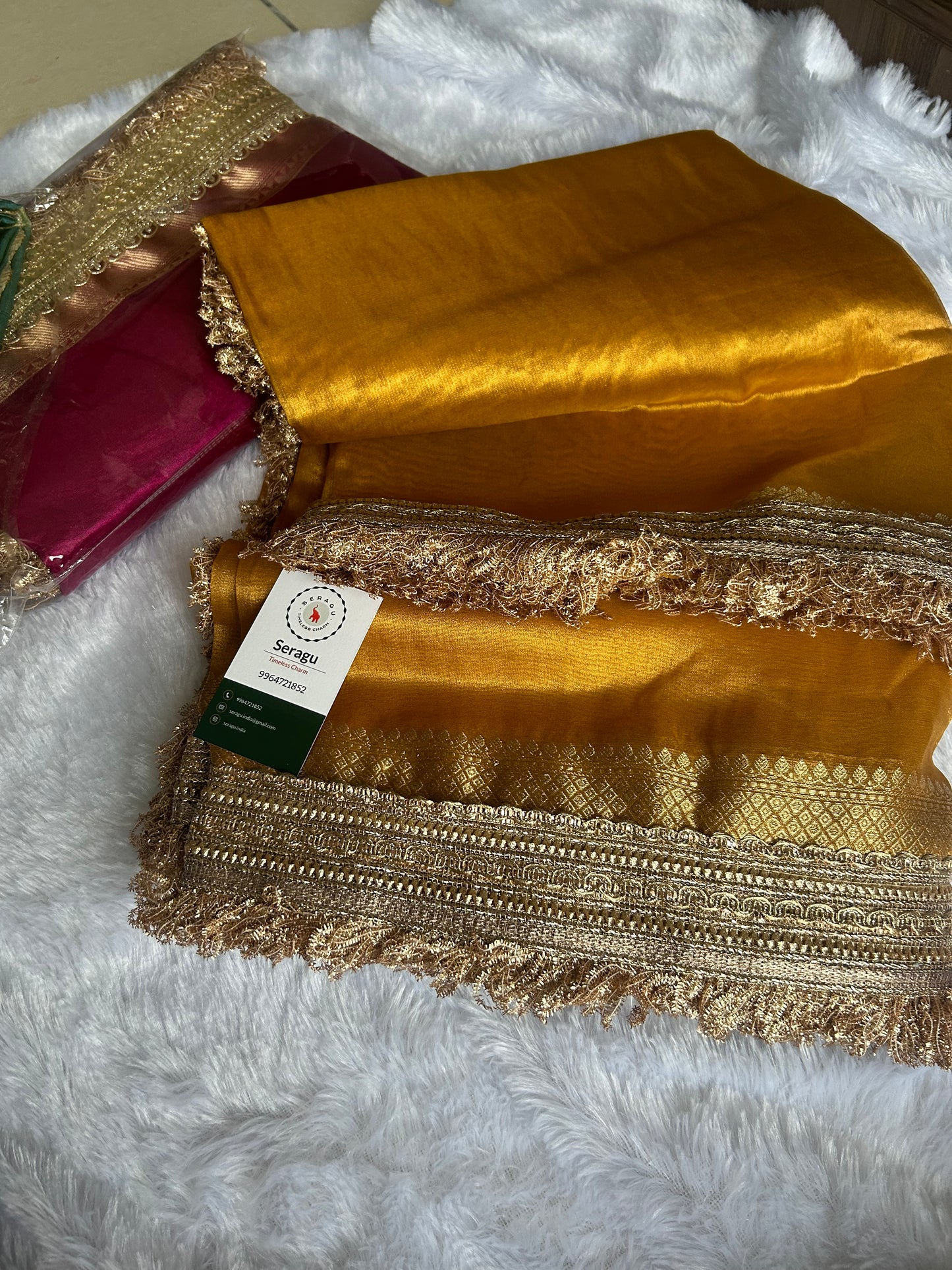 Golden Tissue Silk Saree