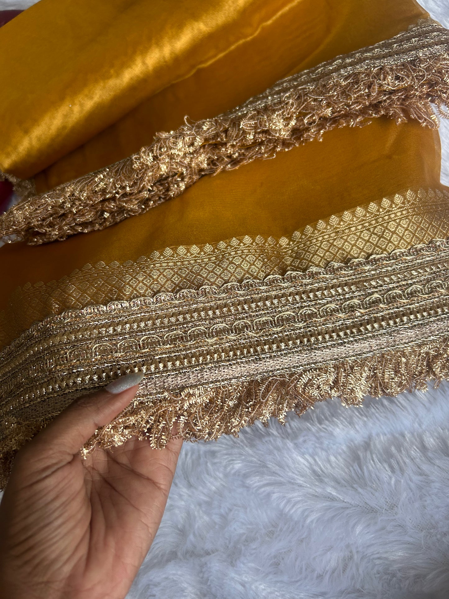 Golden Tissue Silk Saree