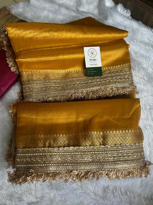 Golden Tissue Silk Saree