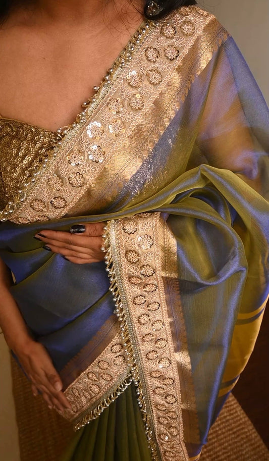 Semi Silk Tissue Saree