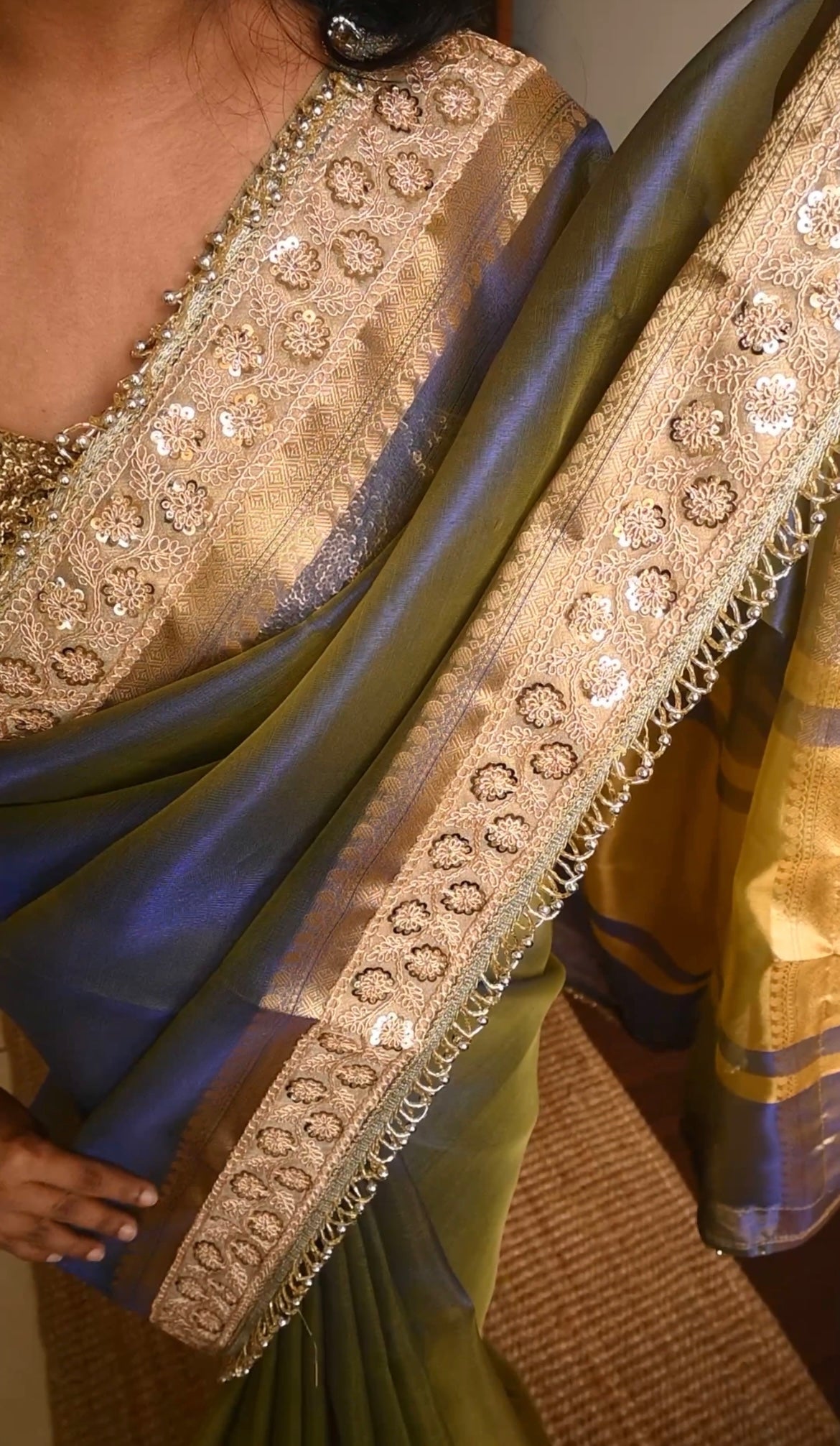 Semi Silk Tissue Saree