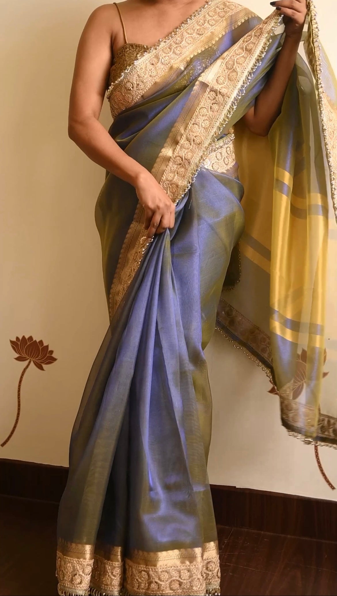 Semi Silk Tissue Saree